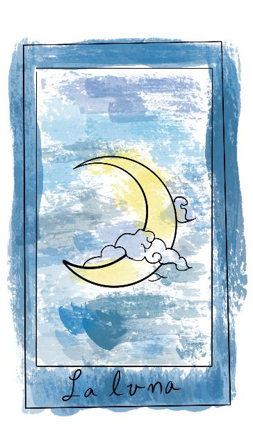 Carta de tarot: La Luna
